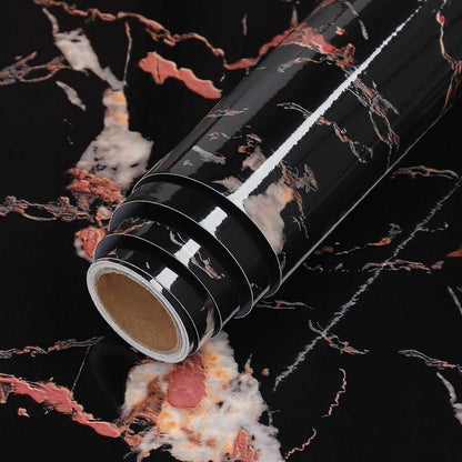 Wallpaper Sticker Marble Vinyl Film Self Adhesive Bathroom Kitchen Contact Paper