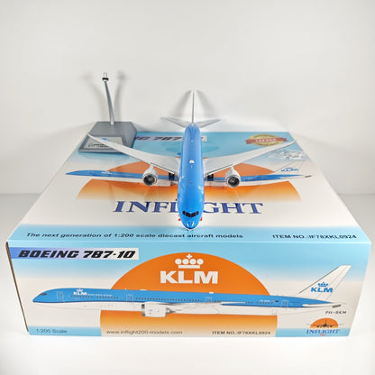 1:200 InFlight KLM Boeing 787-10 PH-BKM Passenger Airplane Diecast Plane Model