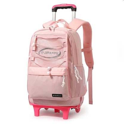 Children Backpack School Bag Girls Wheeled Backpack Bag Backpack Travel Bag