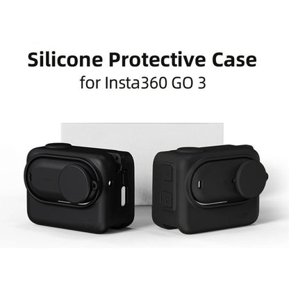 1 Pc Silicone Protective Case Cover Accessories For Insta360 GO 3 Action Camera
