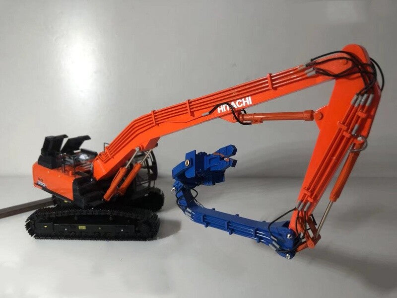 1:50 ZAXIS350-6 Pile Driver Construction Machine Equipment Diecast Model