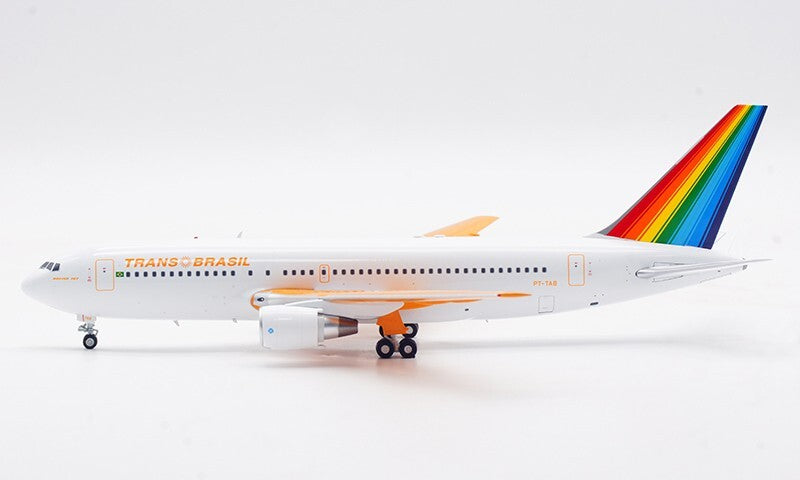1:200 InFlight TRANS BRASIL BOEING 767-200 Passenger Airplane Diecast Model