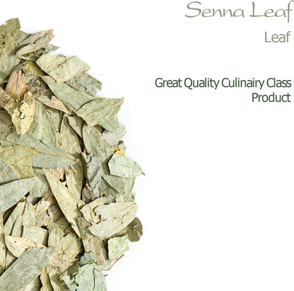 Senna Leaves Organic Herbal Tea - Whole Leaf - 250g