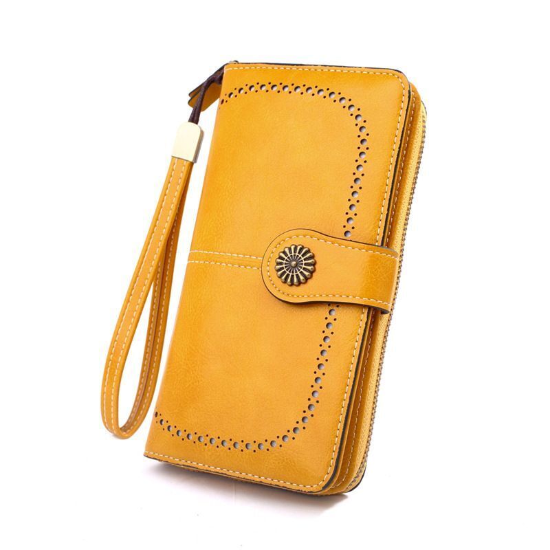 Wallet Synthetic Leather Money Bag Clutch Leisure Purse Style Wallets Long Coin