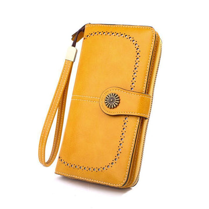 Wallet Synthetic Leather Money Bag Clutch Leisure Purse Style Wallets Long Coin