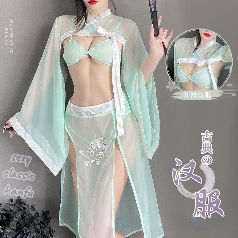 Sexy Chinese Traditional Outfit Underwear Lingerie Cosplay Fairy Dress Nightwear