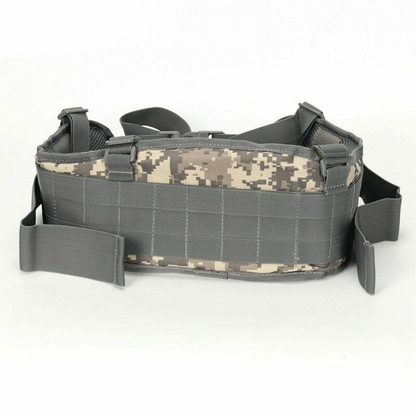 Army War Battle Belt Military Tactical Nylon Waist Bag Tools Carrier CS Belt