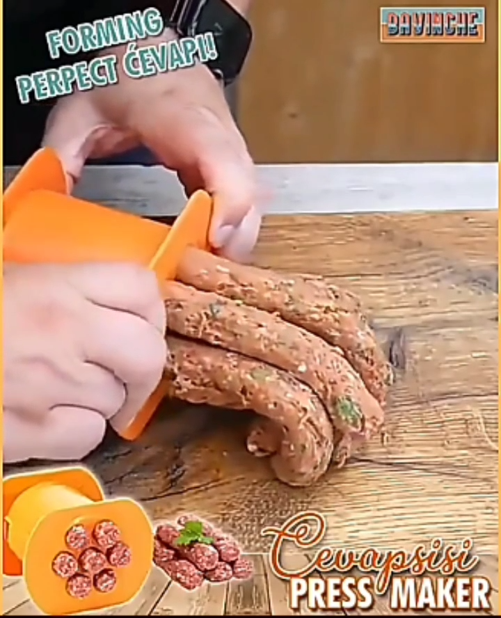Prensa Manual Para Carne Hacer Perros Calientes Exprimidor de Tiras Albondigas