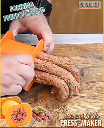 Prensa Manual Para Carne Hacer Perros Calientes Exprimidor de Tiras Albondigas