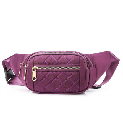 Women Cross Body Antitheft Pouch Chest Bag Shoulder Bag Waistpack Fanny Bag