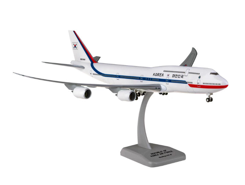 1:200 38CM Hogan KOREA BOEING 747-8 Passenger Aircraft ABS Plastic Plane Model
