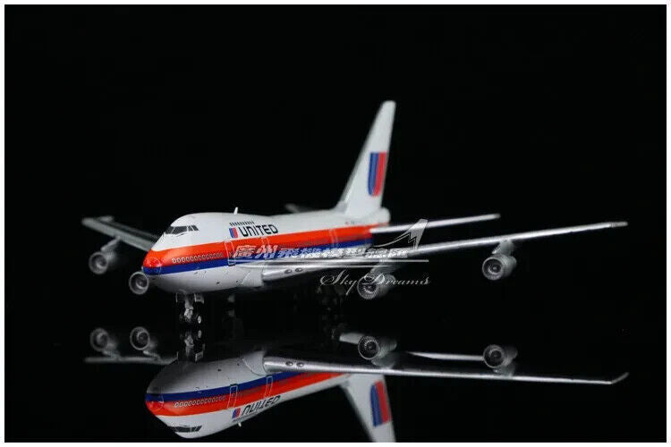 1:400 JC Wings UNITED BOEING 747SP Passenger Plane Diecast Aircraft Model