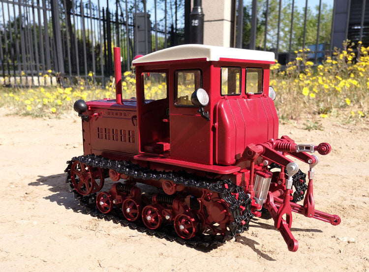 1:12 33CM Dongfanghong - 54 Crawler Tractor Contruction Machine Diecast Model