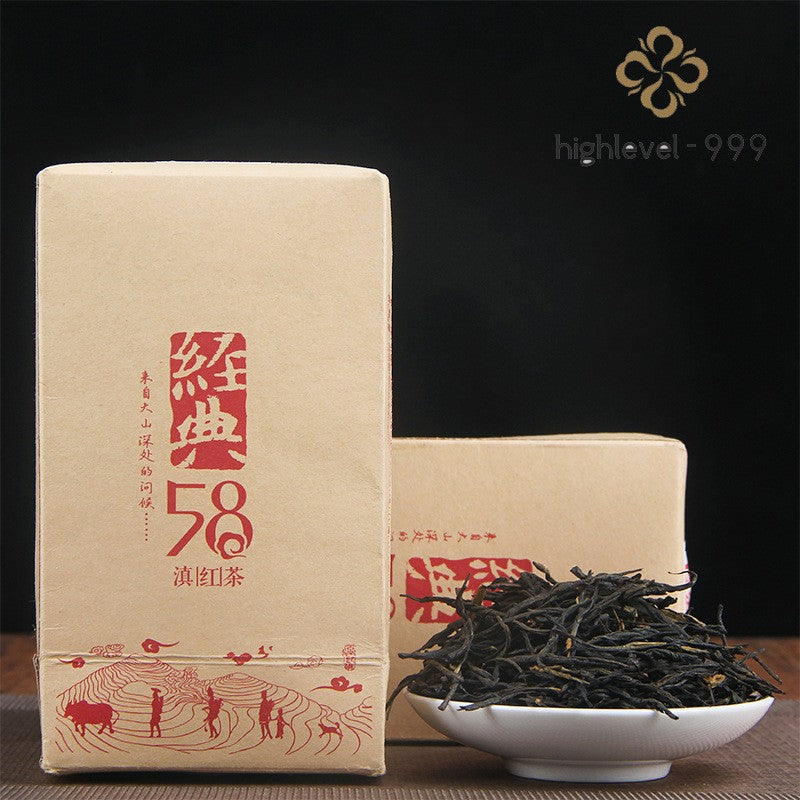 180g Black Tea Yunnan 2026 Fengqing Classic 58 Single Bud One Leaf Boxed Tea