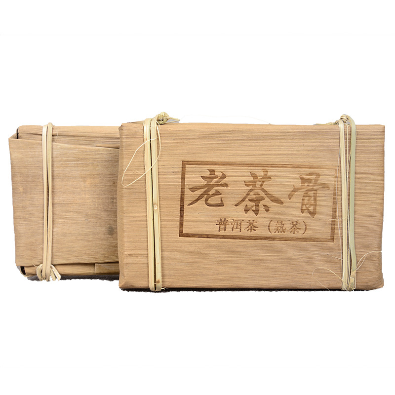 Pu'er Tea 250g/8.8oz Bamboo Shoot Shell Tea Aged Old Bone Organic Black Tea