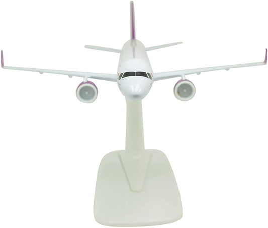 1:400 HUNNU AIR EMBRAERERJ E190 Without Landing Gear Metal Airplane Model Plane
