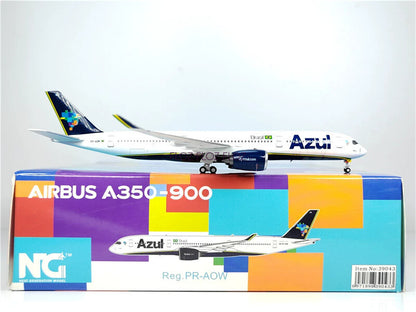 NG Models Azul Airlines Brasil for Airbus A350-900 PR-AOW 1:400 Aircraft Model