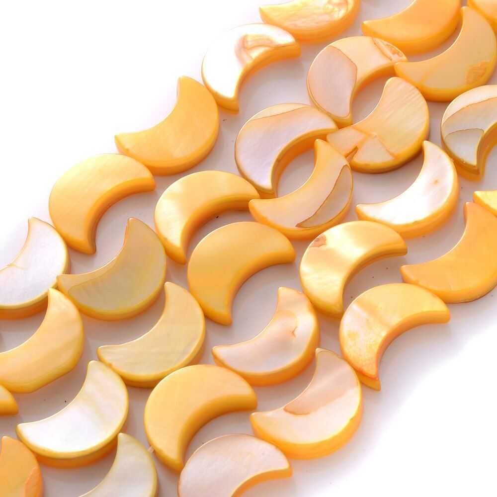 30-34pcs 8x11mm Natural Shell Spacer Beads Jewelry Making Bracelet Necklace DIY