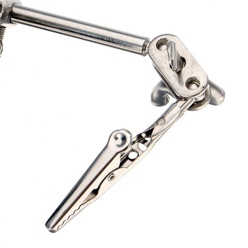 Helping Hand Soldering Aid, Holds Your PCBs and Projects in an Exact Position
