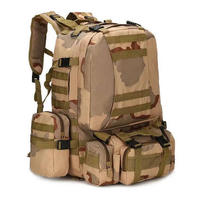 Tactical Backpack Mens Sport Bag Outdoor Hiking Climbing Army Rucksack