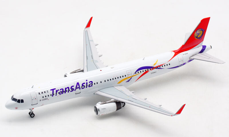 1:200 ALB TransAsia AIRBUS A321 Passenger Airplane Diecast Aircraft Plane Model