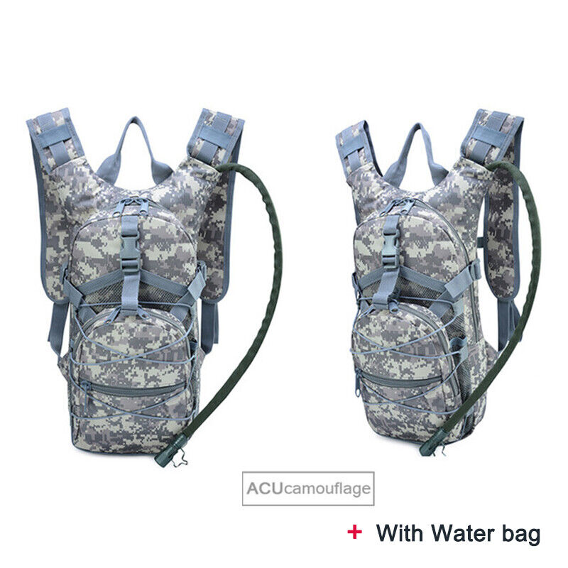 Tactical Backpack Water Bag Backpack Hiking Military Pouch Camping Daypack