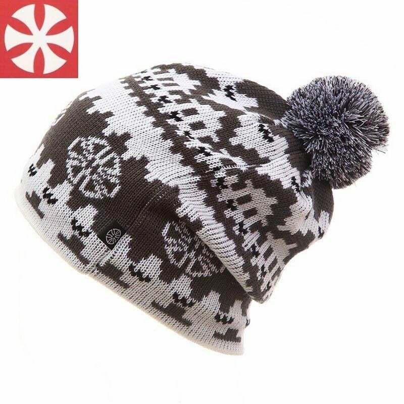 Autumn Winter Ski Hat Snowboard Winter Skating Beanies Head Warm Acrylic Thermal