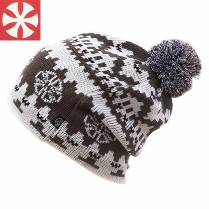 Autumn Winter Ski Hat Snowboard Winter Skating Beanies Head Warm Acrylic Thermal