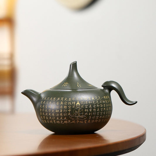 Yixing Purple Clay Tea Pot Chinese Beauty Teapot Master Handmade Zisha Tea Set