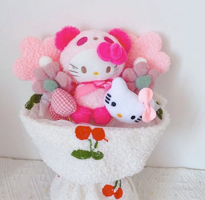 SANRIO PLUSH BOUQUET HELLO KITTY | Handmade | EASTER Basket | Birthday