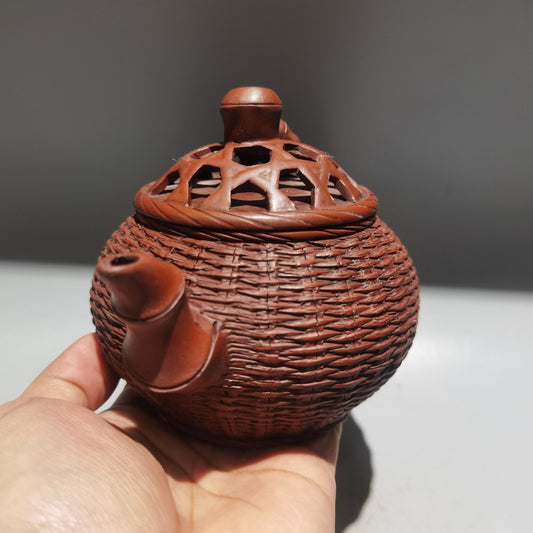 Collection Chinese Vintage Yixing Zisha Clay Exquisite Zisha Teapot Tea Set