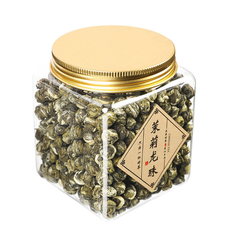 Imperial Jasmine Dragon Pearls Green Tea Loose Leaf - Premium Green Tea 125g