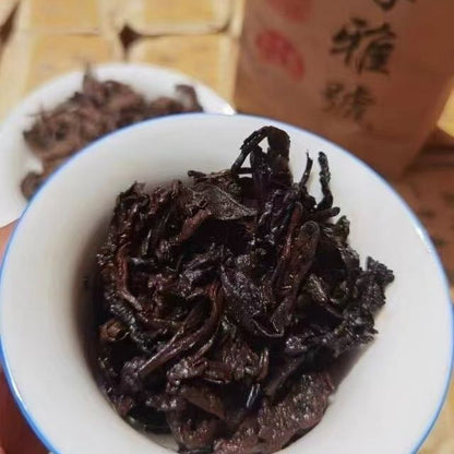 90 S Zhen Chun Ya Hao Yiwu Wild Fragrant Old Puer Tea Loose Leaf Ripe 200g
