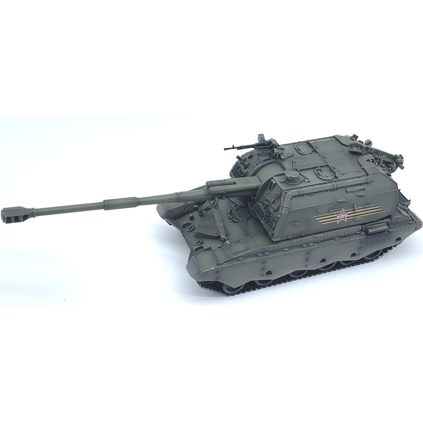 1/72 Soviet 2S19 self-propelled howitzer tank Finished product model