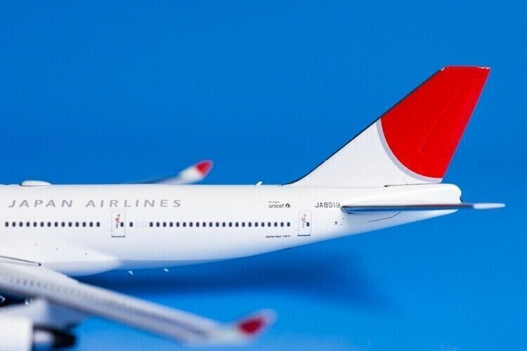 1:400 Phoenix JAPAN AIRLINES BOEING 747-400 Passenger Airplane Diecast Model