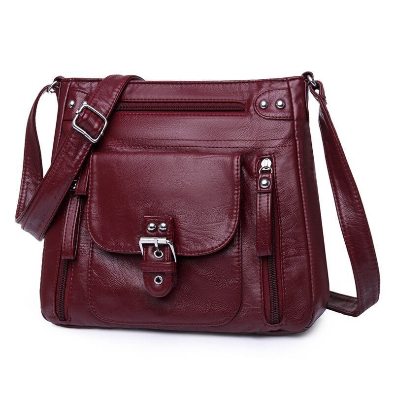Handbag Women Shoulder Bag Leather Crossbody Messenger Bag Tote Bag Woman Purses