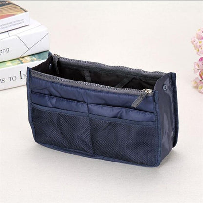 Traveling Bag Cosmetic Handbag Makeup Pouch Storage Organizer Large Nylon Purse