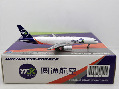 1:400 JC Wings YT Airlines B757-200 Passenger Airplane Diecast Aircraft Model