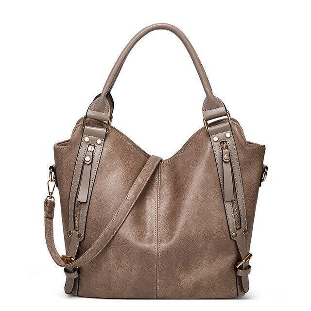 Leather Female Handbags Women Tote Bag Ladies Shoulder Bags