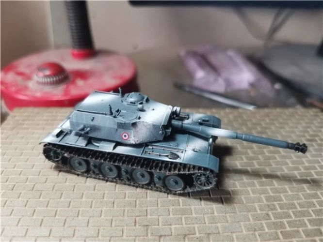 Homemade 1/72 Chadilen Storm Military Light Main Battle Tank Model Finished