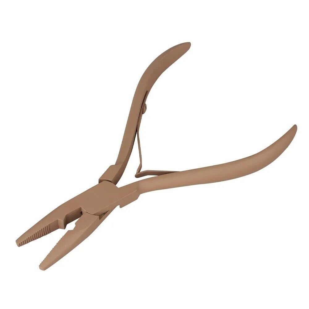 Hair Extension Pliers Stainless Steel Micro Ring Application Weft Tools 13x8.4cm