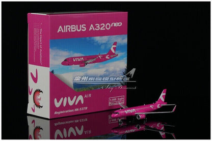 1:400 Phoenix Viva Air AIRBUS A320neo Passenger Airplane Diecast Aircraft Model