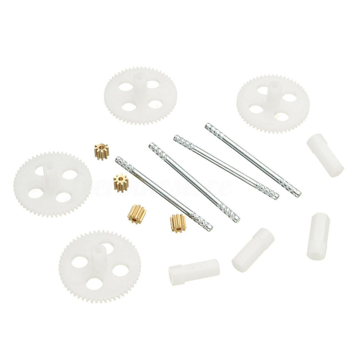 Plastic +Metal Gear Shaft Motor Cogs Set For Syma X5 X5C X5SC X5SW RC Quadcopter