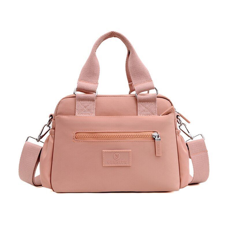 Waterproof Nylon Shoulder Bag Messenger Large Handbag Travel Purse 25*20*10 CM