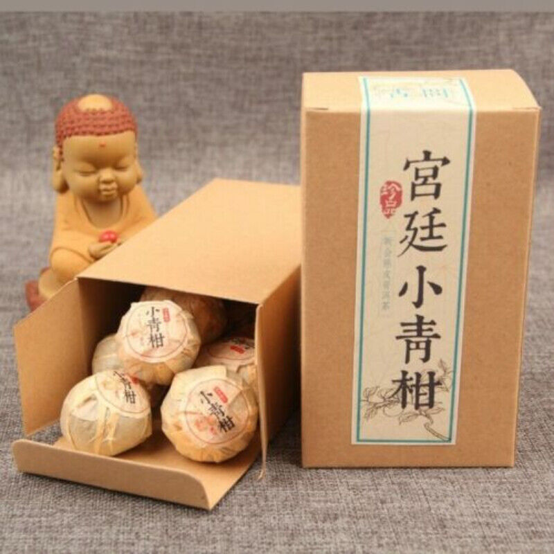 100g/box Ripe Puer Tea Chinese XinHui "Chen Pi" Tangerine Peel "Gong Ting