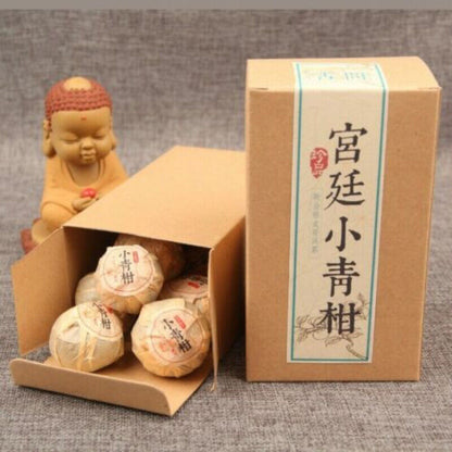 100g/box Ripe Puer Tea Chinese XinHui "Chen Pi" Tangerine Peel "Gong Ting