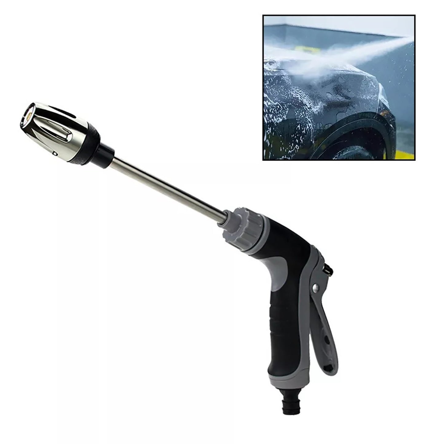 High-Pressure Car Wash Cleaner Turbo Washer Power For Garden Hose Tool Part