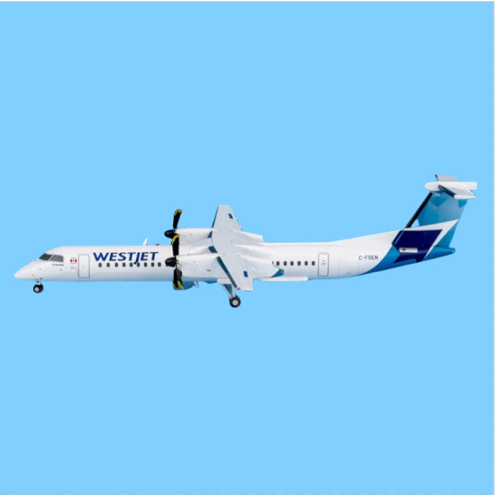 1:200 GeminiJets WestJet Bombardier Dash 8-Q400 C-FOEN Diecast Aircraft Model