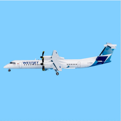 1:200 GeminiJets WestJet Bombardier Dash 8-Q400 C-FOEN Diecast Aircraft Model