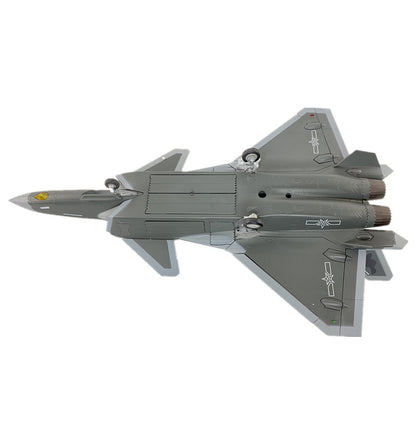 1:60 38CM China J-20 Stealth Fighter Airplane Diecast Military Aircraft Model